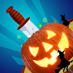 Halloween Knife Hit Game